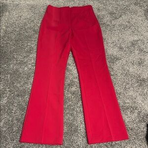 Elegant Red Women's Pants